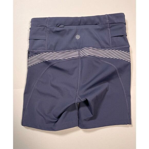 Athleta x Allyson Felix Womens Legend Shortie Bike Short Blue Size XS 980382-01 - Picture 4 of 16